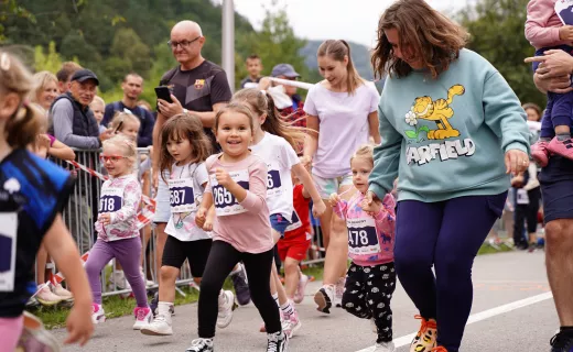 Dzieci też miały swój bieg na Festiwalu Biegowym. Była radość i zdrowa rywalizacja  - 15